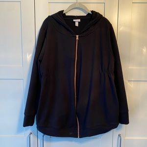 Maternity Zip-Up Hoodie